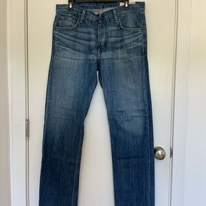 rag & bone Men's Straight Blue Jeans